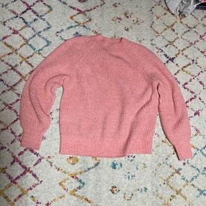 Sweetheart pink sweater